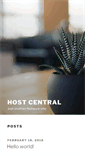 Mobile Screenshot of host-central.com
